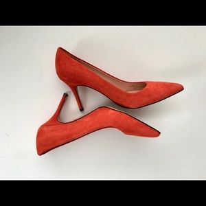 J.Crew NEW Elsie Melon/Orange Pumps